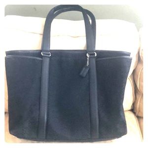 Authentic Coach black tote
